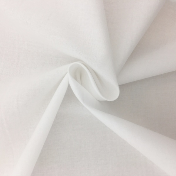 100% Cotton Fabric White